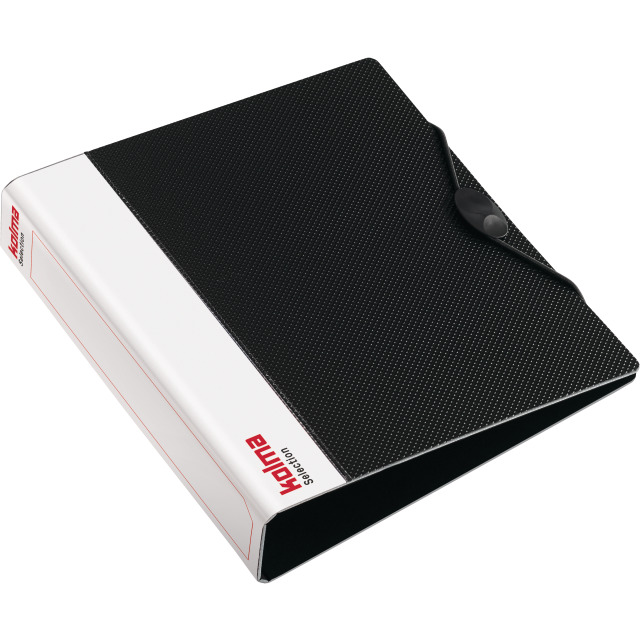 Ring binder Selection A5 Recycling 2 Rings fill height 3 cm black