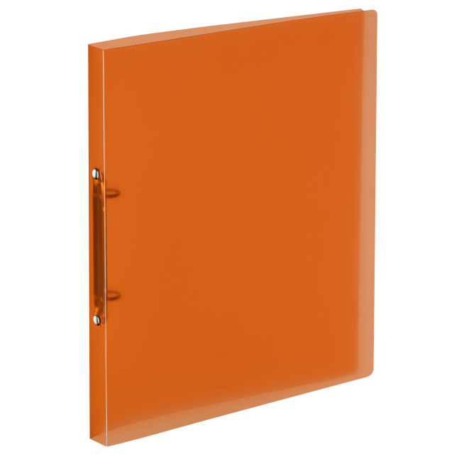 Ring binder Easy soft A4 2 Rings fill height 1 cm orange