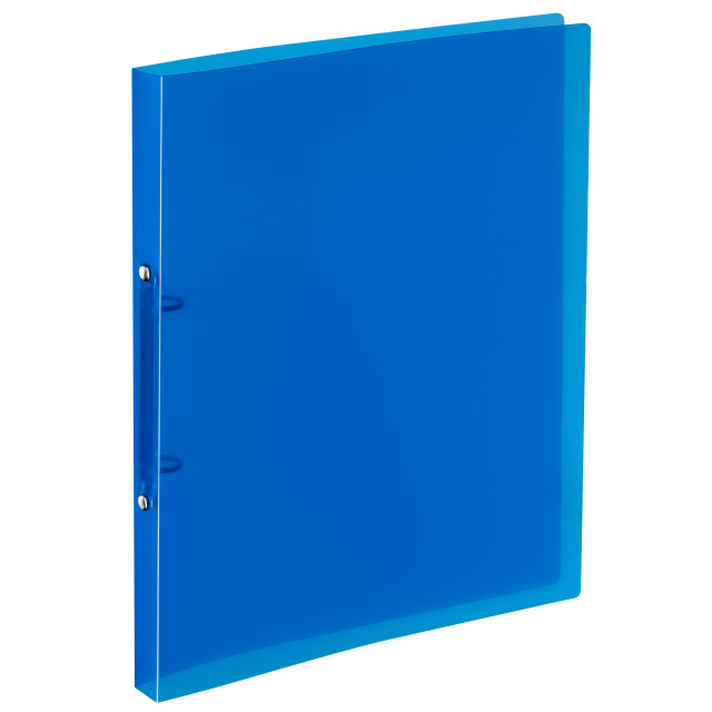 Ring binder Easy soft A4 2 Rings fill height 1 cm blue