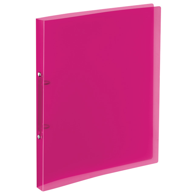 Ring binder Easy soft A4 2 Rings fill height 1 cm berry