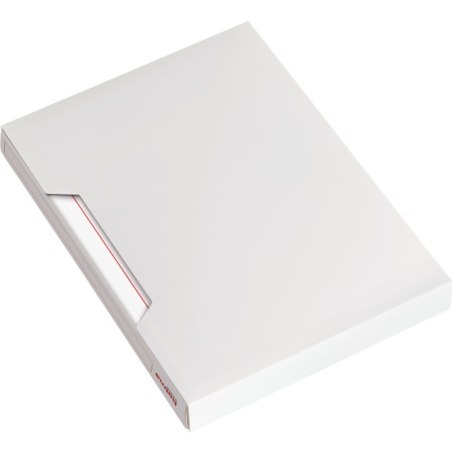 Clear book Vario A4 with coversleeve and 60 pockets white