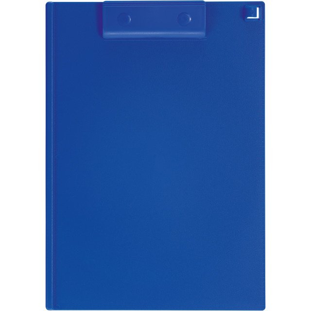 Klemmbrett A4 mit unzerbrechlicher Platte azur-blau