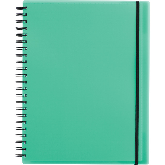 Notebook Easy A4 squared green