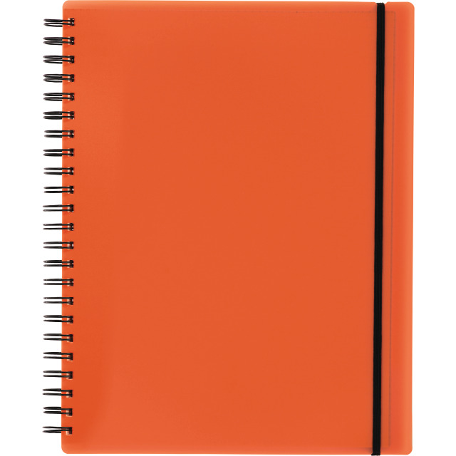 Notizbuch Easy A4 kariert orange