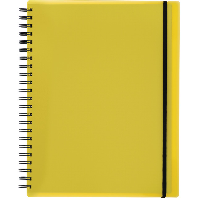 Carnet de notes Easy A4 carré jaune