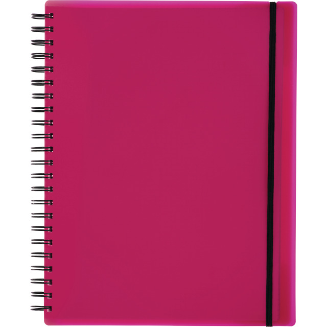 Notebook Easy A4 squared berry