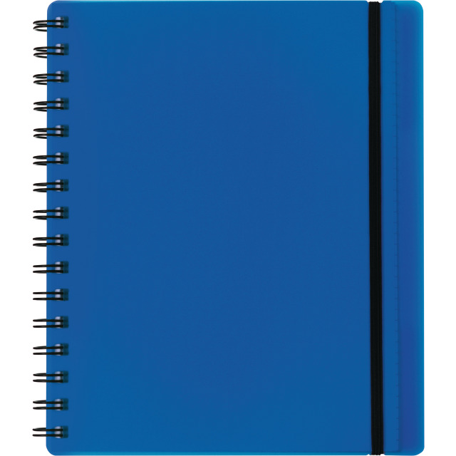 Notizbuch Easy A5 kariert blau