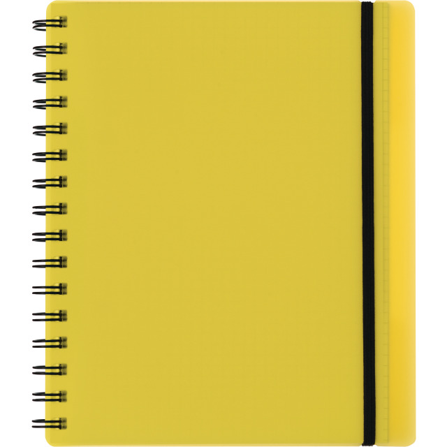 Notebook Easy A5 squared yellow