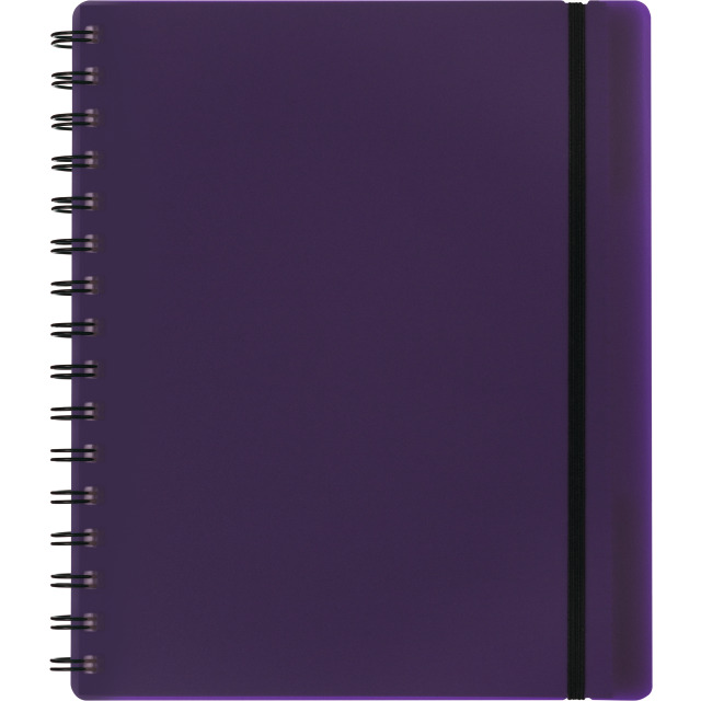 Notizbuch Easy A5 kariert violett