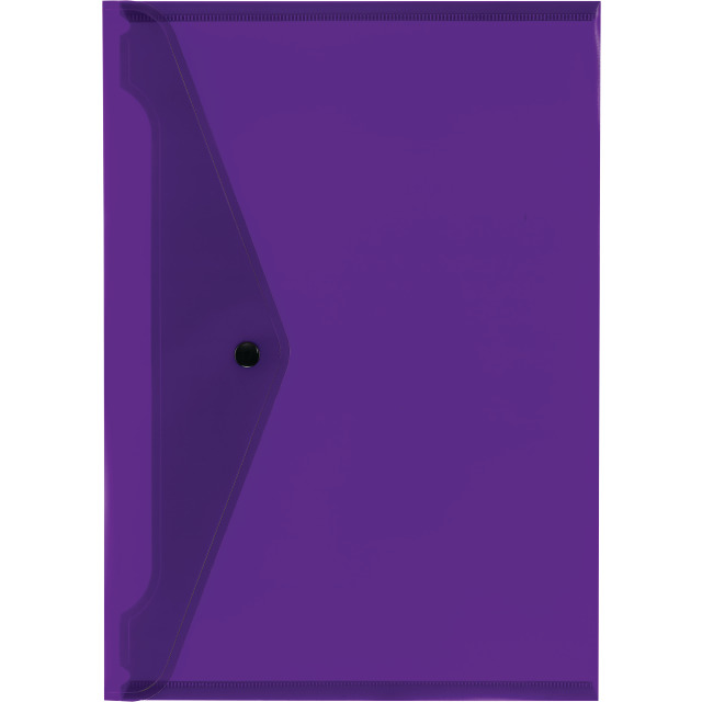 Snap envelope Easy A4 purple