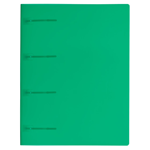 Dossier à classement rapide Easy A4 XL 4 languettes vert