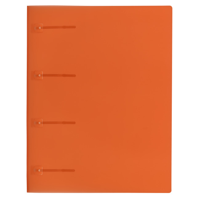 Dossier à classement rapide Easy A4 XL 4 languettes orange