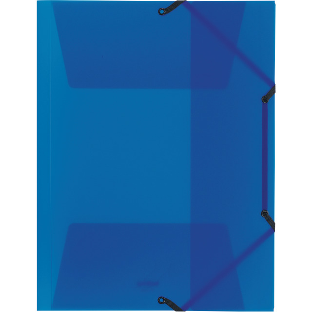 Dossier à élastique Easy A4 bleu