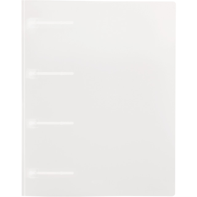 Loose-leaf binder A4 XL 4 fasteners colourless