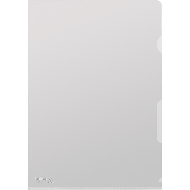 Cut flush folder A4 grained superstrong colourless