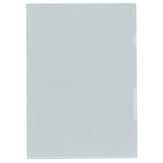 Cut flush folder A4 grained superstrong colourless