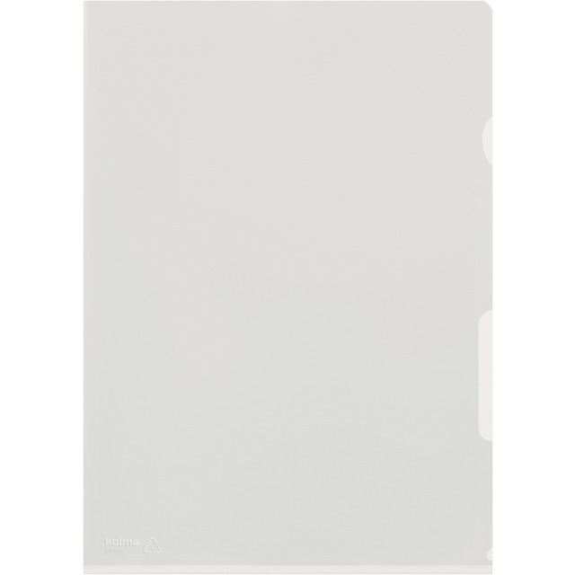 Cut flush folder A4 PE soft colourless