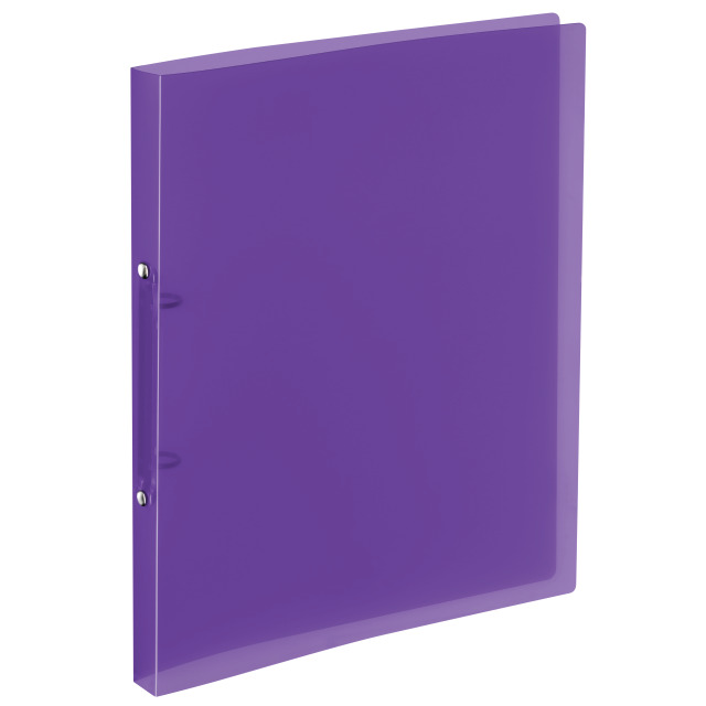 Ringbuch Easy A4 soft 2 Ringe Füllhöhe 1 cm violett