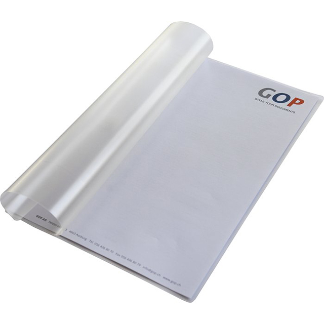 GOP Laminiertaschen speedy sealing left A4 125 My glanz (216x303mm)