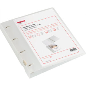 Zeigebuch Vario A4 XL 4 Ringe Füllhöhe 3 cm farblos