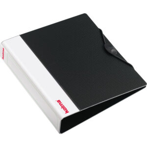 Ringbuch LineaVerde Premium A5 Recycling 2 Ringe Füllhöhe 3 cm schwarz