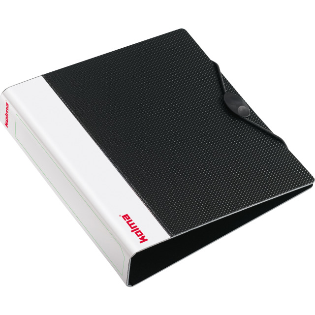 Livre à anneaux LineaVerde Premium A5 Recycling 2 anneaux contenance 3 cm noir