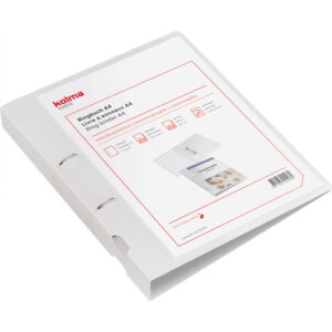 Ringbuch Vario A4 2 Ringe Füllhöhe 3 cm farblos