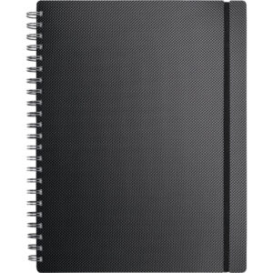 Notizbuch LineaVerde Premium A4 Recycling kariert schwarz