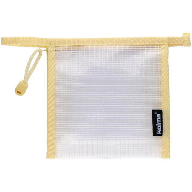 Zipper Mesh Bag cream