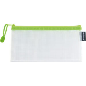 Reissverschlusstasche Mesh Bag Etui kiwi