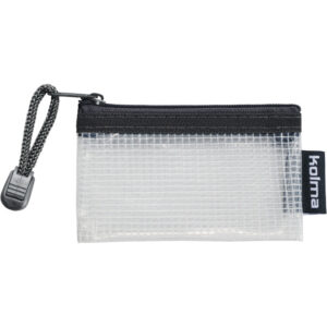 Reissverschlusstasche Mesh Bag Mini anthrazit