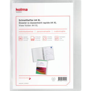Schnellhefter Vario A4 XL 4 Heftstifte farblos
