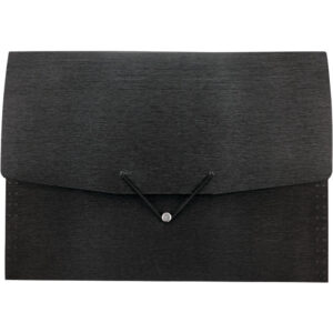 Fächermappe LineaVerde A4 Recycling medium 12 Tabs schwarz