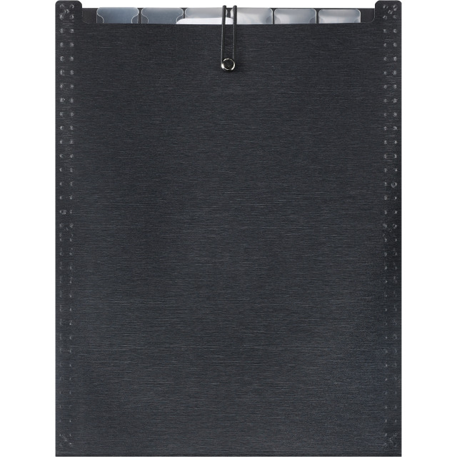 Fächermappe Rucksack LineaVerde A4 Recycling 6 Tabs schwarz