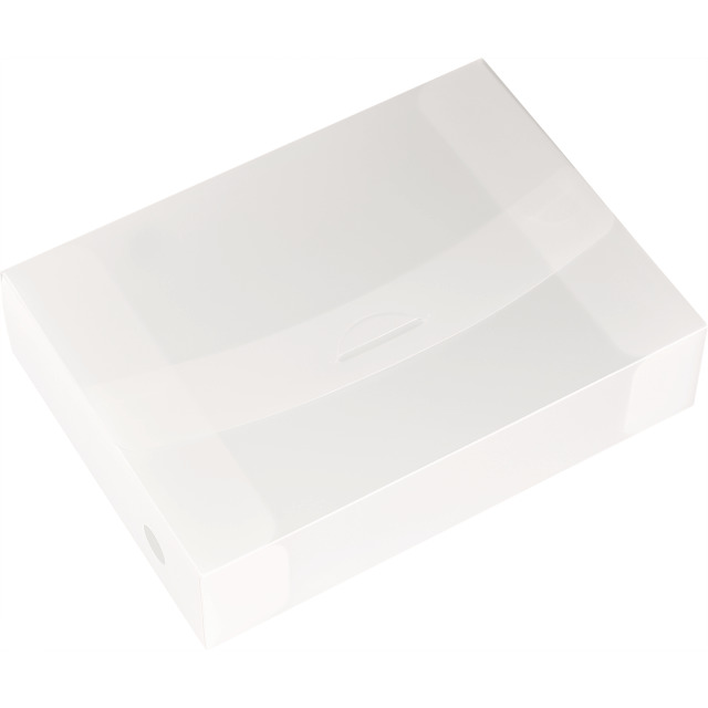 Boîte de collection Easy A4 contenance 7.5 cm incolore