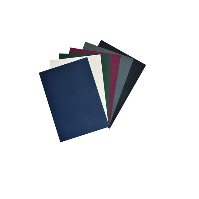 GOP Couvertures  Diplomat avec structure A4 230g/m2  noir 1 box à 100 pcs