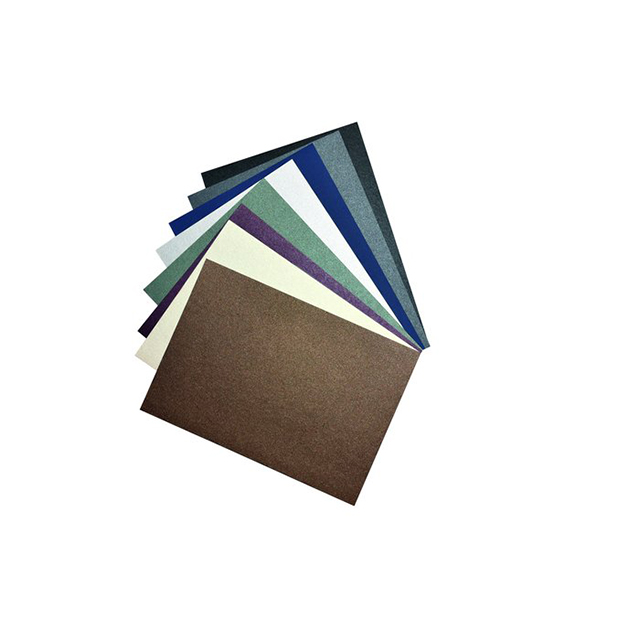 Binding covers Coverlux Premium  A4 285g/m2  grey silver 1 box à 100 pcs.