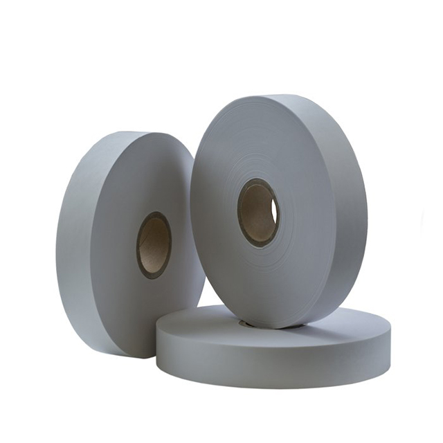 Banderoleuses blanc 29 mm x 800 m 80 gr. (76 mm coeur) 1 box à 5 rouleaux
