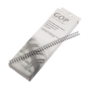 GOP Drahtkamm-Bindeelement 3:1 A4 8mm 34 Schlaufen 20 Stück
