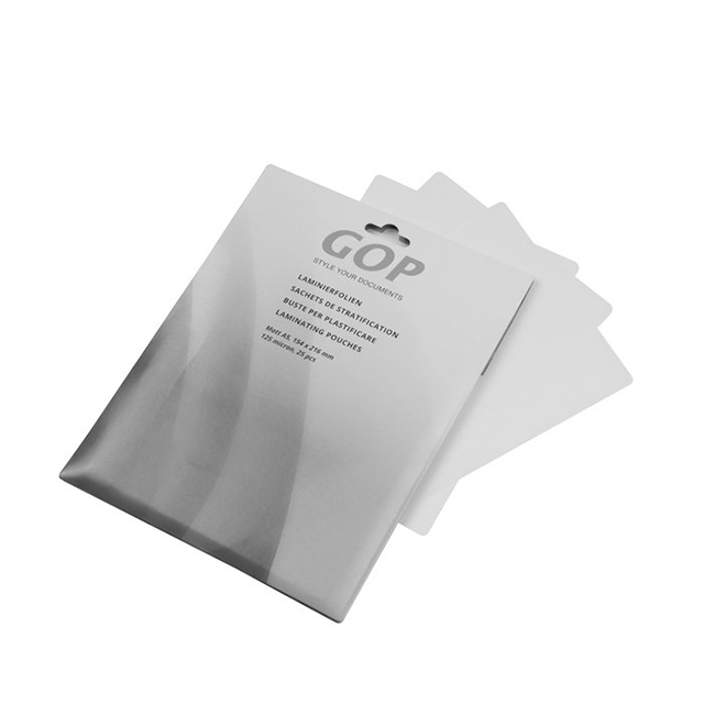 GOP Pochettes à plastifier  A5 125 my mat 154 x 216 mm  1 blister à 25 pcs