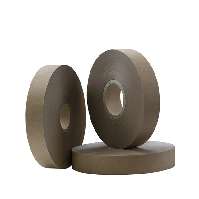 GOP banderoleuses brun pelliculé en PE a l’exterieur 30 mm x 800 m 70 gr
