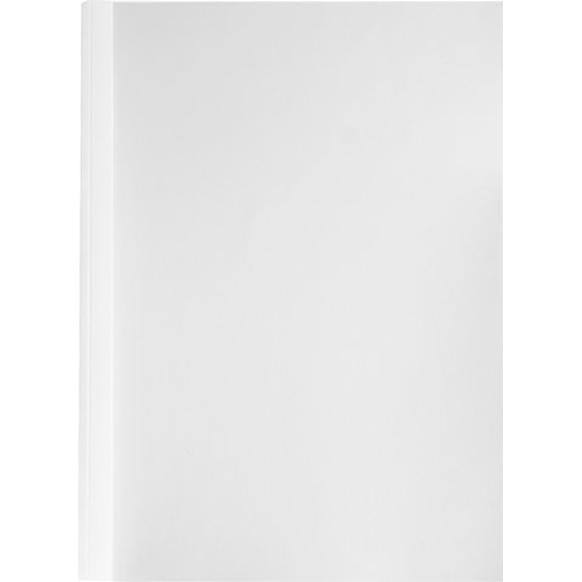 GOP easiBIND Thermal binding folders Eco DIN A4 1.5 mm white film transp. clear