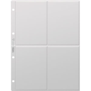Zeigetasche A4 glatt medium 4 x A6