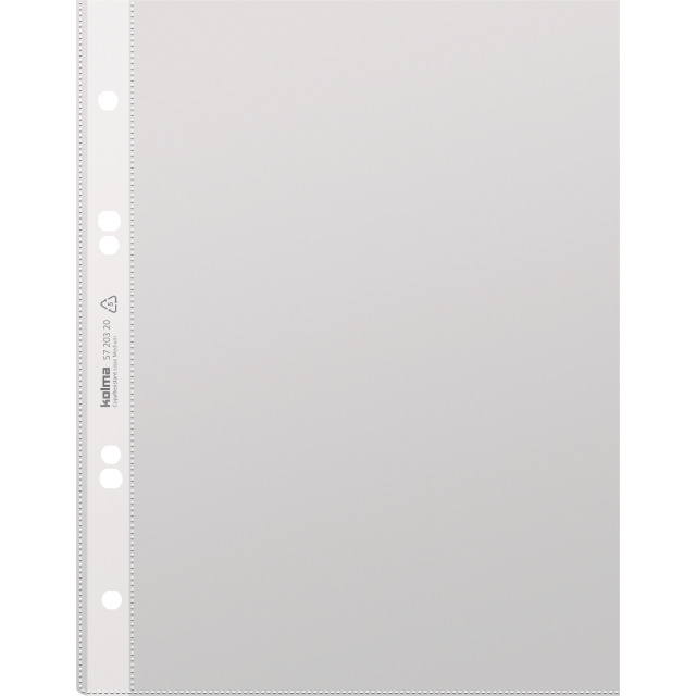 Poche A5 lisse medium perforation universelle