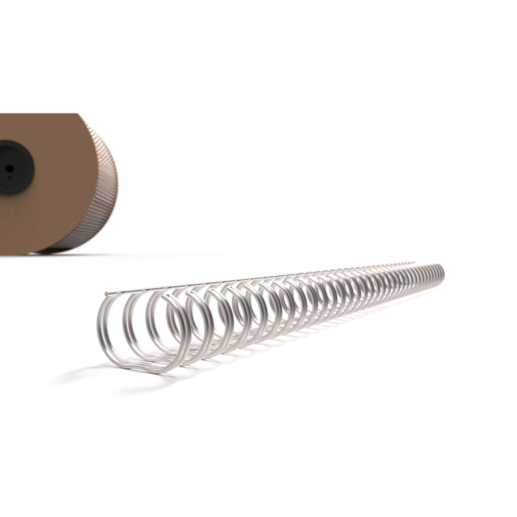 02160090 RENZ Spule 3:1, 5/8″ 16 mm, 15’000 Loops/Spule, transp. silber NC