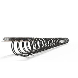 322540123025 RENZ RING WIRE® Drahtbinderücken A4, 2:1, 1" 25.4 mm, schwarz