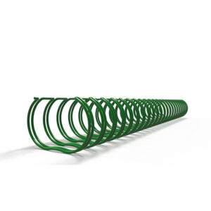 322850423 RENZ RING WIRE® Drahtbinderücken A4, 2:1, 1 1/8" 28.5 mm, grün