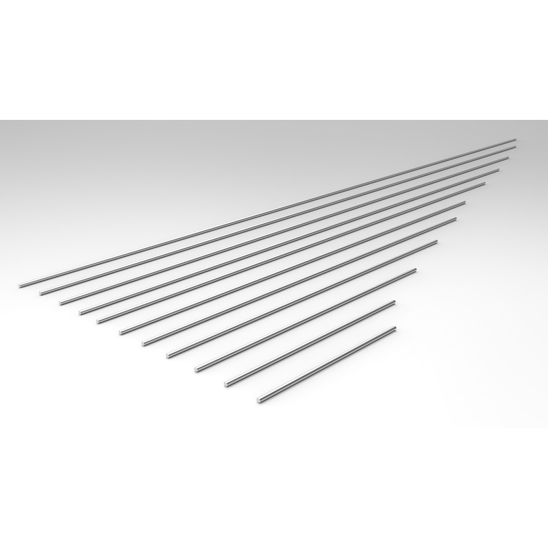 24113090 RENZ Calendar shafts straight 113 mm, silver NN