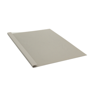 GOP easiBIND Thermobindemappen Leder 6.0 mm grau Mappen Executive Transparent