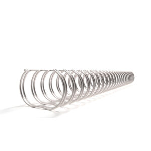 322850923020 RENZ RING WIRE® Drahtbinderücken A4, 2:1,1 1/8" 28.5 mm, silber NC